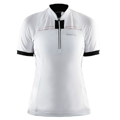 Craft Move fietsshirt dames wit/zwart 1903270-2900