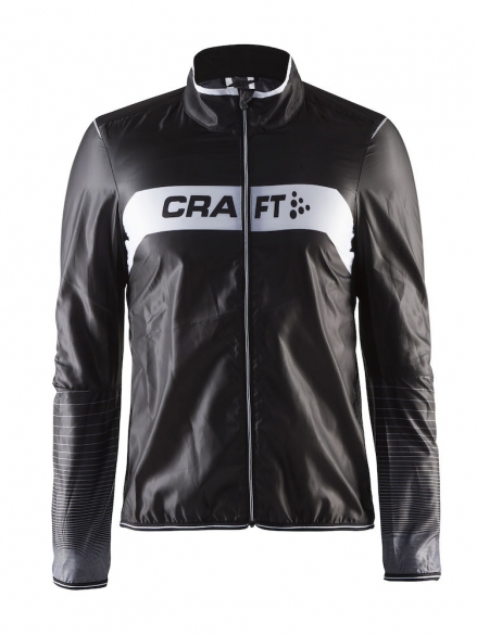 Craft Featherlight fietsjack zwart/wit heren 1903290-9900