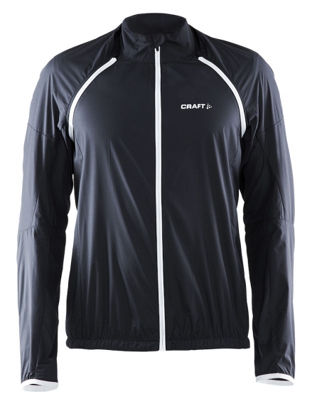 Craft Path Convertible fietsjack zwart heren 1903292-9920