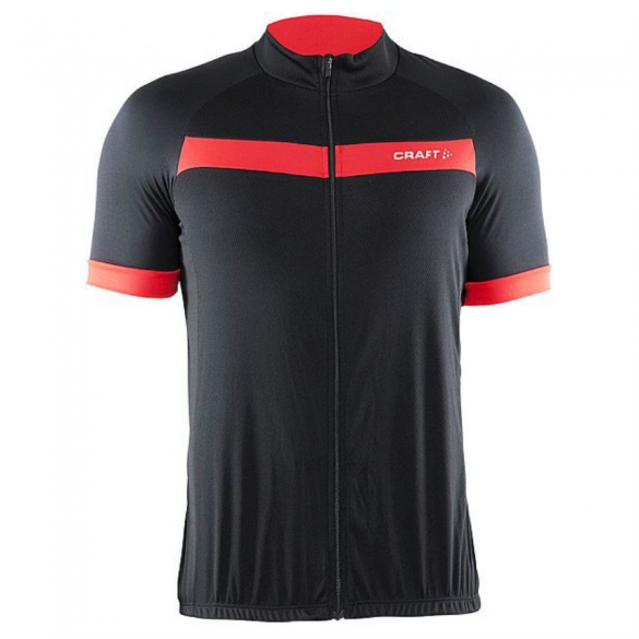 Craft Motion fietsshirt heren zwart/rood 1903297-9430