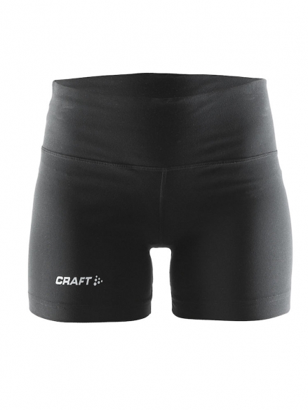 Craft Pure hardloop short zwart dames 1903327-9999