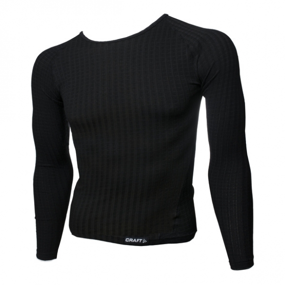 Craft Keep Warm Wool roundneck long sleeve ondershirt zwart heren 1903541-9999