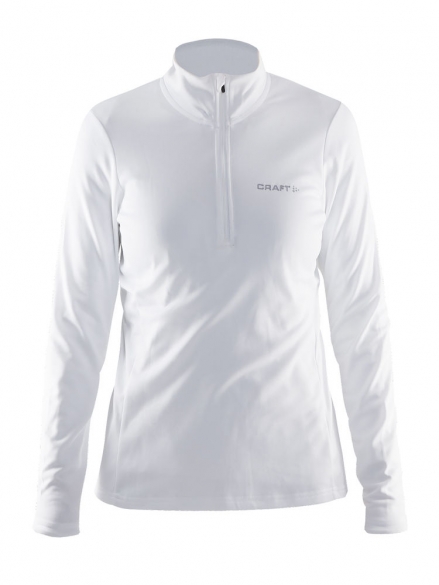 Craft Swift Half Zip Pullover dames wit 1903647-1900