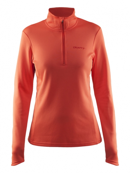 Craft Swift Half Zip Pullover dames roze oranje 1903647-1443