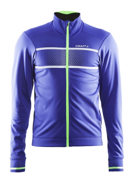Craft Glow fietsjack blauw/groen heren 1903670-2344