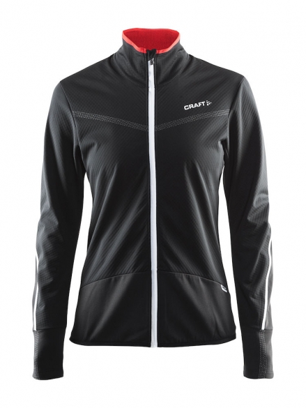Craft Belle thermo windjersey zwart dames 1903676-9900