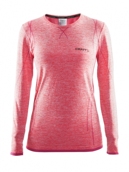 Craft Active Comfort roundneck long sleeve ondershirt roze dames 1903714-1410