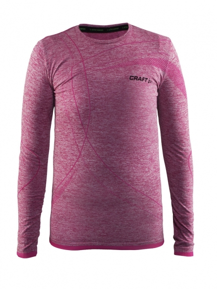 Craft Active Comfort RN lange mouw ondershirt roze kind/junior 1903777-1403