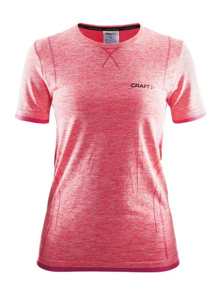 Craft Active Comfort korte mouw ondershirt roze dames 1903790-1410