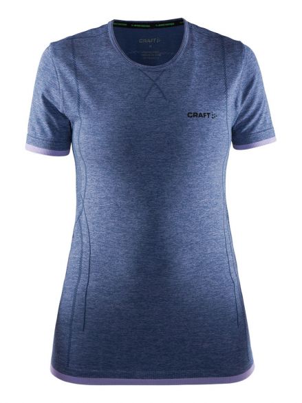 Craft Active Comfort korte mouw ondershirt paars dames 1903790-2384