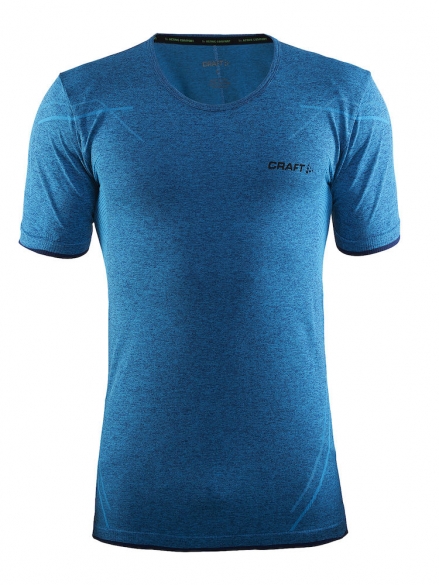 Craft Active Comfort roundneck short sleeve ondershirt blauw/pacific heren 1903792-1661