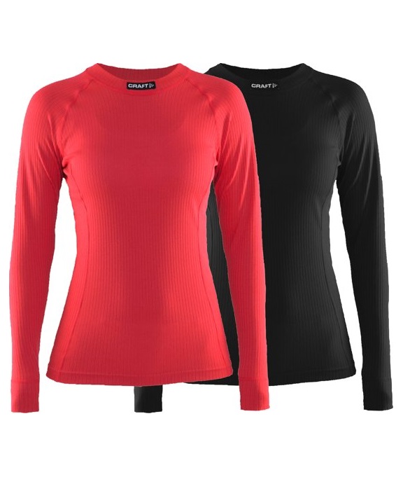 Craft Active Multi 2-pack top zwart/rood dames 1903809-999481