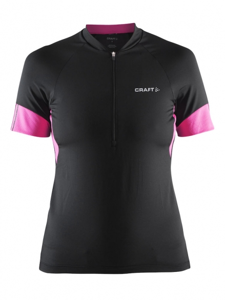 Craft Velo fietsshirt dames zwart/paars 1903981-9403
