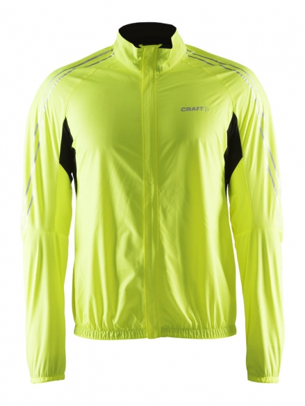 Craft velo wind jacket heren geel fluo 1903996-1851