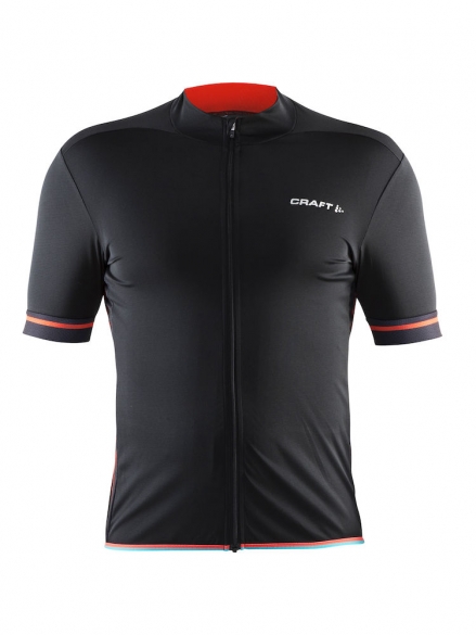 Craft Classic fietsshirt heren zwart/rood 1904054-9569