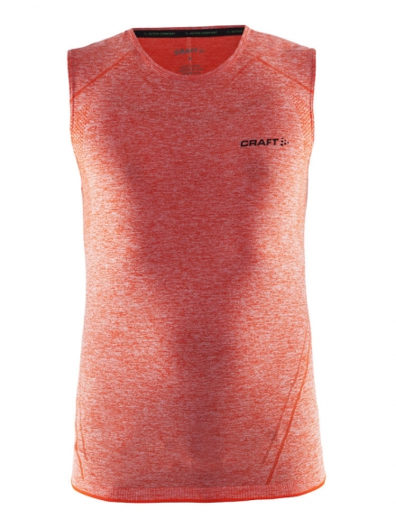 Craft Active Comfort mouwloos ondershirt rood/heat heren 1904084-1569