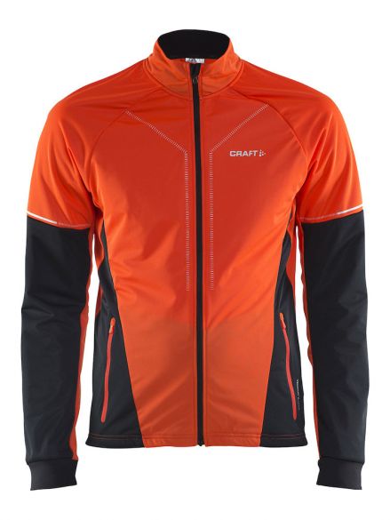 Craft Storm langlauf jack 2.0 rood/zwart heren 1904258-2566
