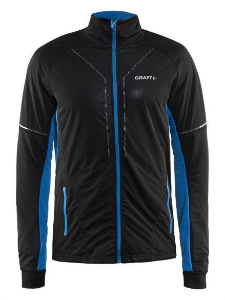 Craft Storm langlauf jack 2.0 zwart/blauw heren 1904258-9661