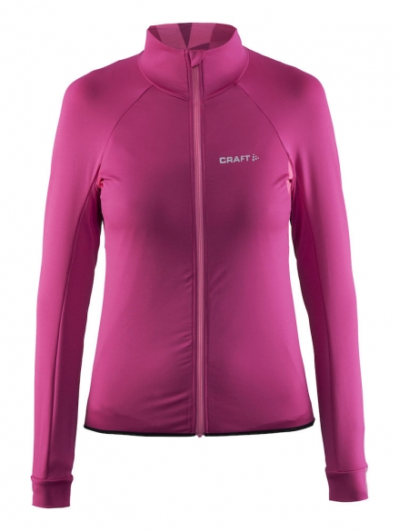 Craft Velo thermal fietsshirt lange mouw roze/smoothie dames 1904432-2403