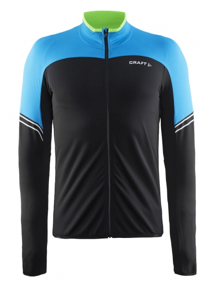 Craft Velo thermal fietsshirt lange mouw blauw/pacific heren 1904441-2661