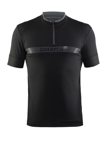 Craft Pulse spinning shirt korte mouw zwart heren 1904443-9999