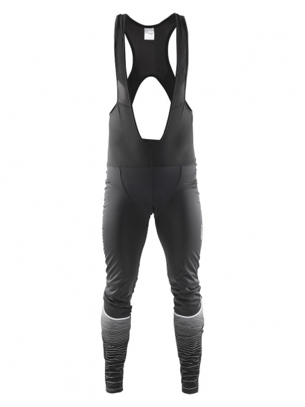 Craft Gran fondo thermal wind bibtight zwart heren 1904447-9999