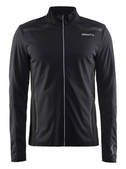 Craft Intensity softshell langlauf jack zwart heren 1904463-2975
