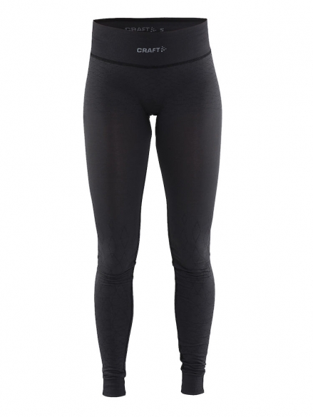 Craft Warm wool comfort lange onderbroek zwart dames 1904484-9999