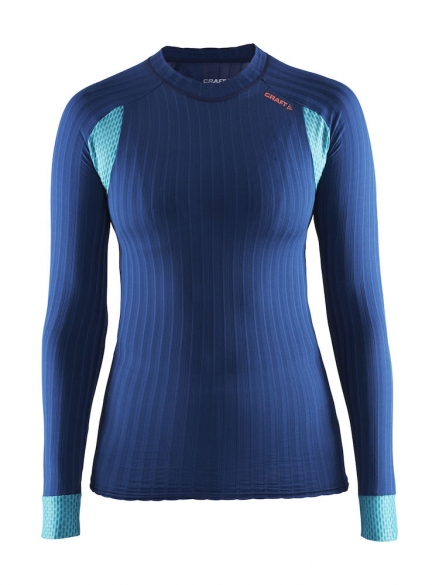Craft Active extreme 2.0 CN lange mouw ondershirt blauw/deep dames 1904491-2381