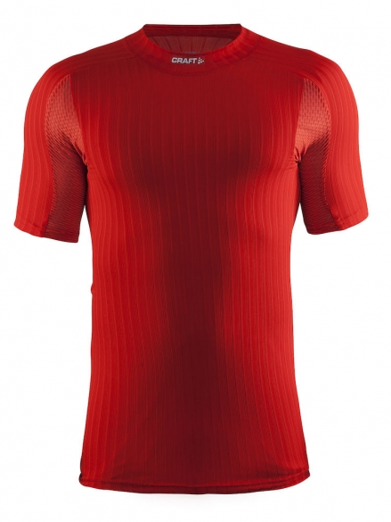 Craft Active extreme 2.0 CN korte mouw ondershirt rood/drama heren 1904494-1464