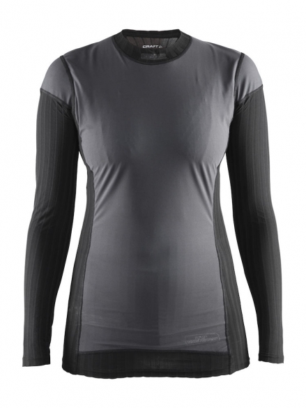 Craft Active Extreme 2.0 WS lange mouw ondershirt zwart/zilver dames 1904500-9999
