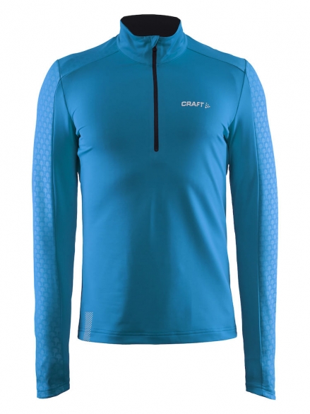 Craft Facile Halfzip Pullover heren blauw 1904527-2661