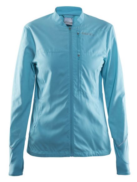 Craft Breakaway hardloopjack blauw/sea dames 1904760-1304