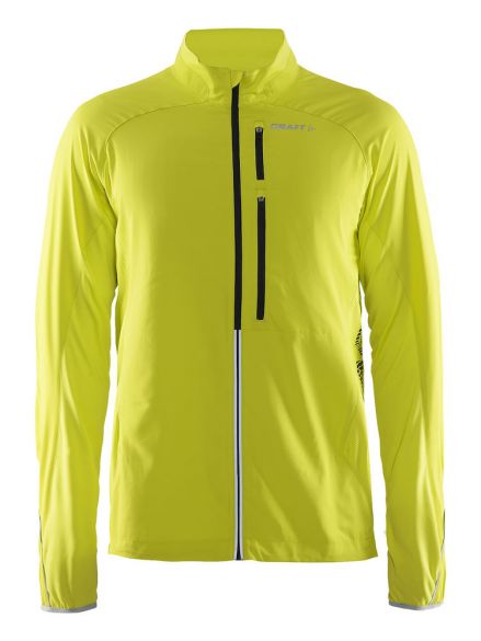 Craft Breakaway hardloopjack geel/race heren 1904781-2605