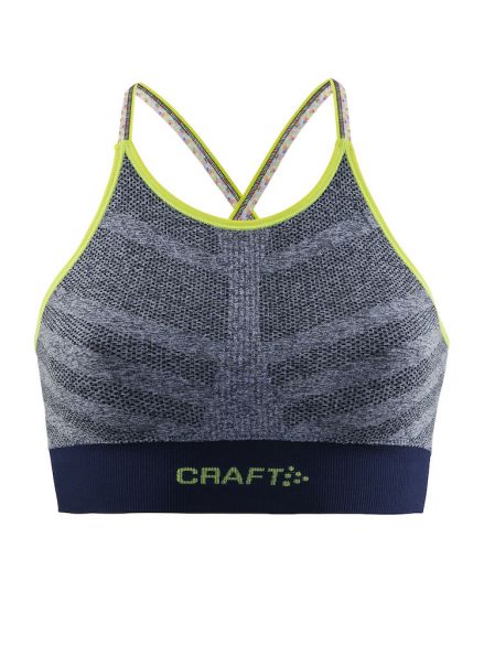 Craft cool comfort low impact beha grijs/groen dames 1904906-2384