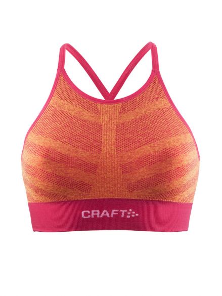 Craft cool comfort low impact beha roze/oranje dames 1904906-2411