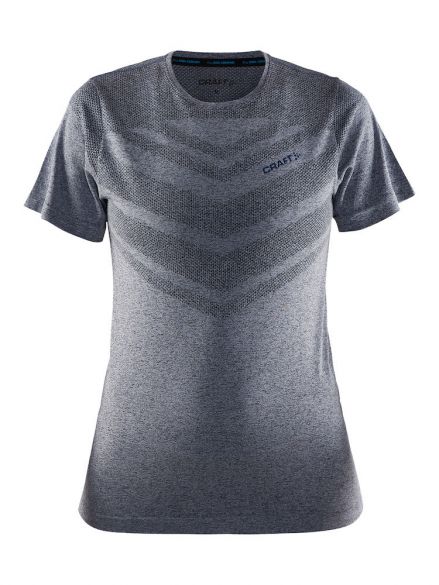 Craft Cool comfort korte mouw ondershirt grijs/depth dames 1904913-2384