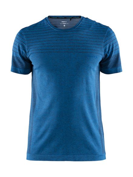 Craft cool comfort korte mouw ondershirt blauw heren 1904916-1356-vrr