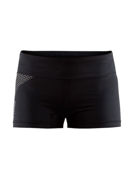 Craft Breakaway hotpant tight hardloop short zwart dames 1904953-9221