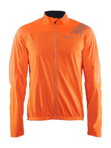 Craft Verve regen fietsjacket oranje heren 1904991-2576