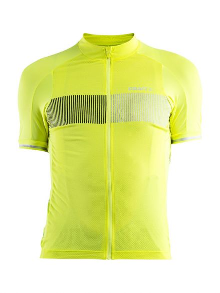 Craft Verve Glow fietsshirt geel heren 1904995-2809