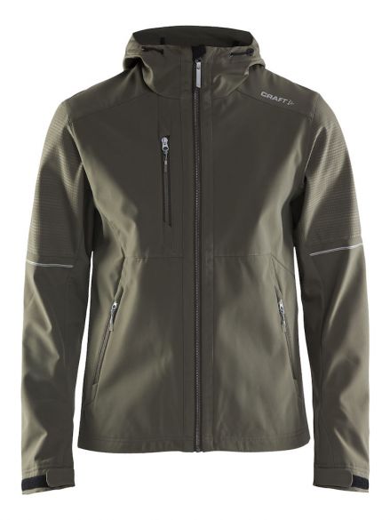 Craft Highland winterjas dark olive heren 1905072-648000-VRR