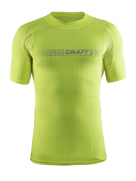 Craft Active Extreme 2.0 brilliant korte mouw ondershirt geel heren 1905080-2851