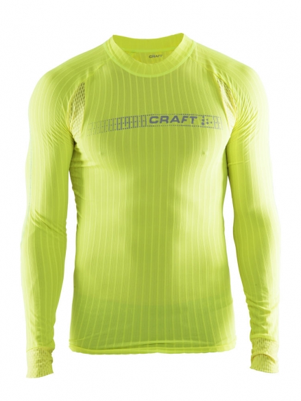 Craft Active Extreme 2.0 brilliant lange mouw ondershirt geel heren 1905081-2851
