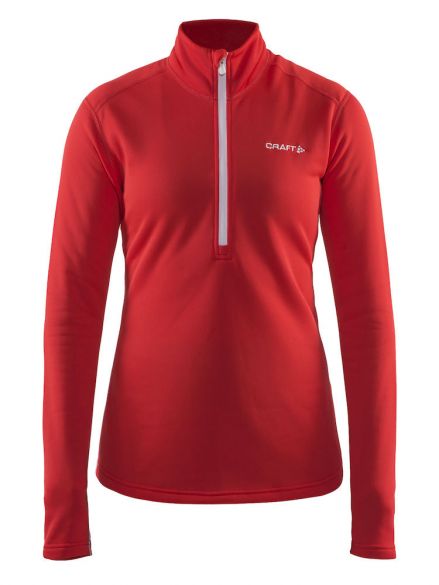 Craft Sweep halfzip Skipully rood dames 1905300-452900voorraad