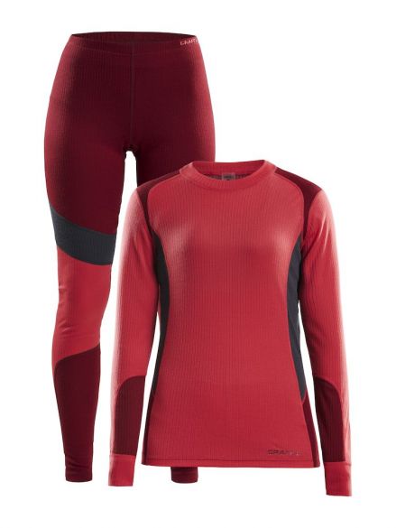 Craft Active onderkleding voordeel set rood dames 1905331-481488