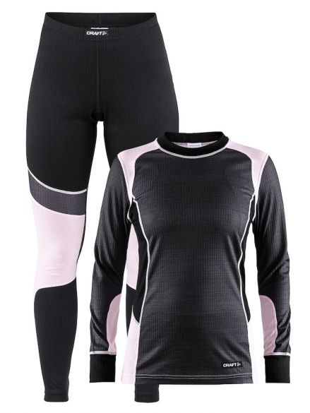 Craft Active onderkleding voordeel set grijs/roze dames 1905331-975705