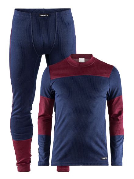 Craft Active onderkleding voordeel set blauw/rood heren 1905332-391497