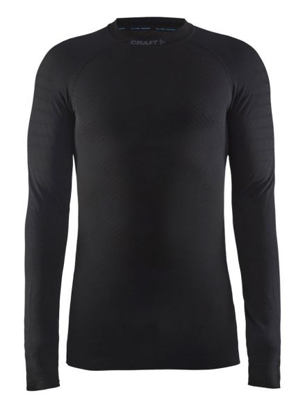 Craft Active intensity crewneck lange mouw ondershirt zwart heren 1905337-999000