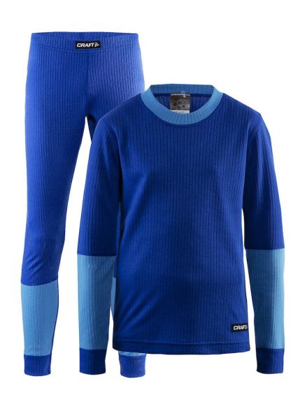 Craft Active onderkleding voordeel set blauw kind/junior 1905355/386355